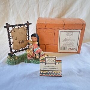 Friends of the Feather "She Who Shows Signs of Goodness" Figurine 1995 Enesco